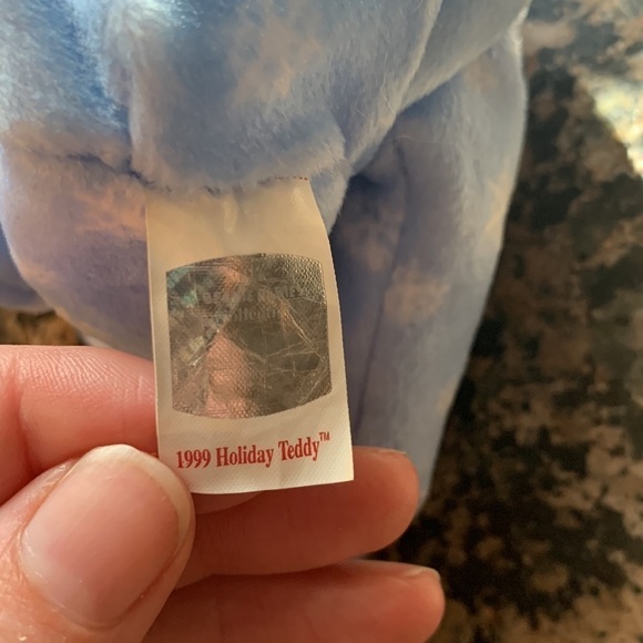TY Beanie Baby - 1999 HOLIDAY TEDDY (8.5 inch) - Picture 5 of 6